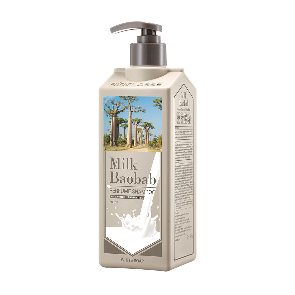 [milkbaobab] Milk Baobab Perfume Shampoo White Soap 500ml
