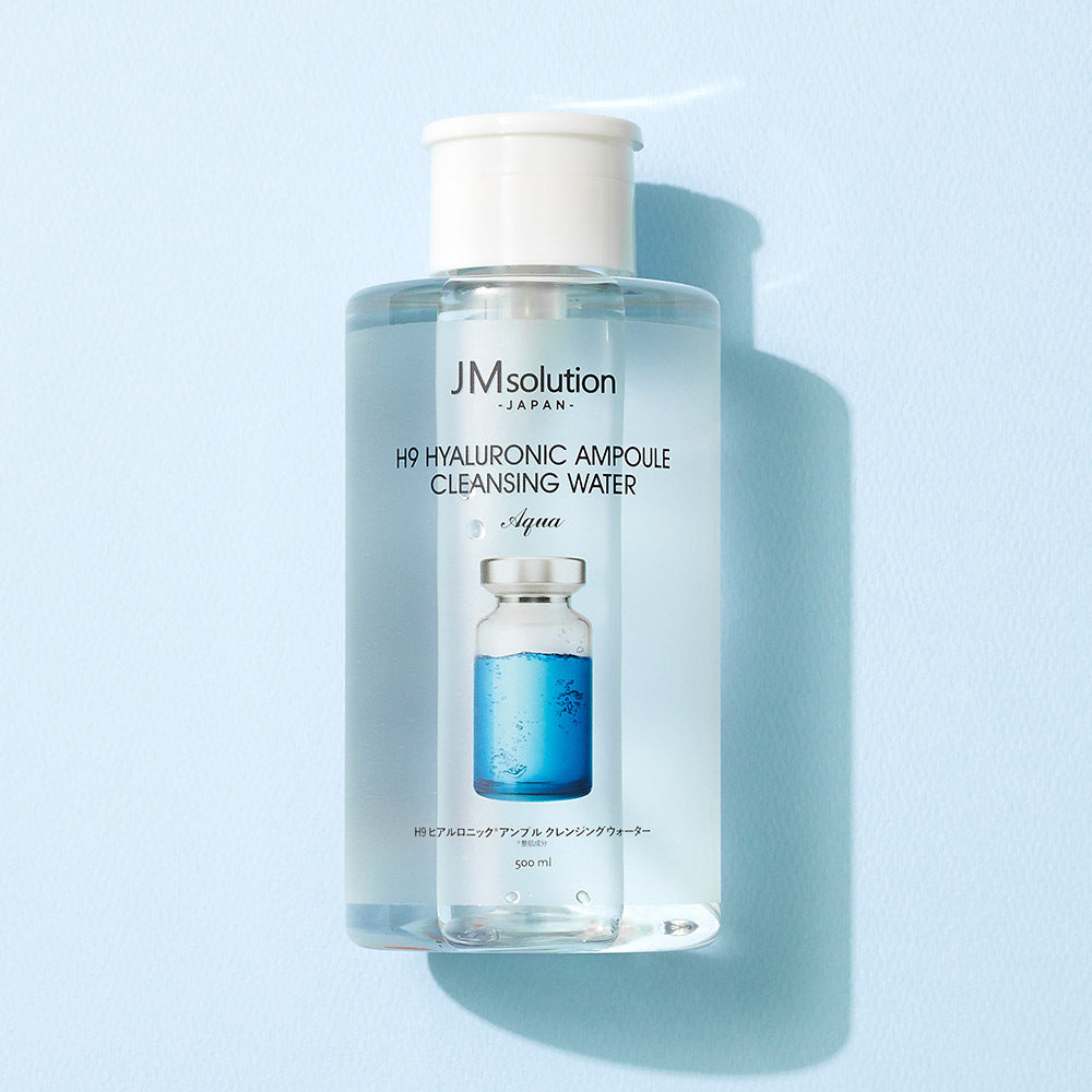 [JM Solution] JM Solution H9 Hyaluronic Ampoule Cleansing Water Aqua 500ml