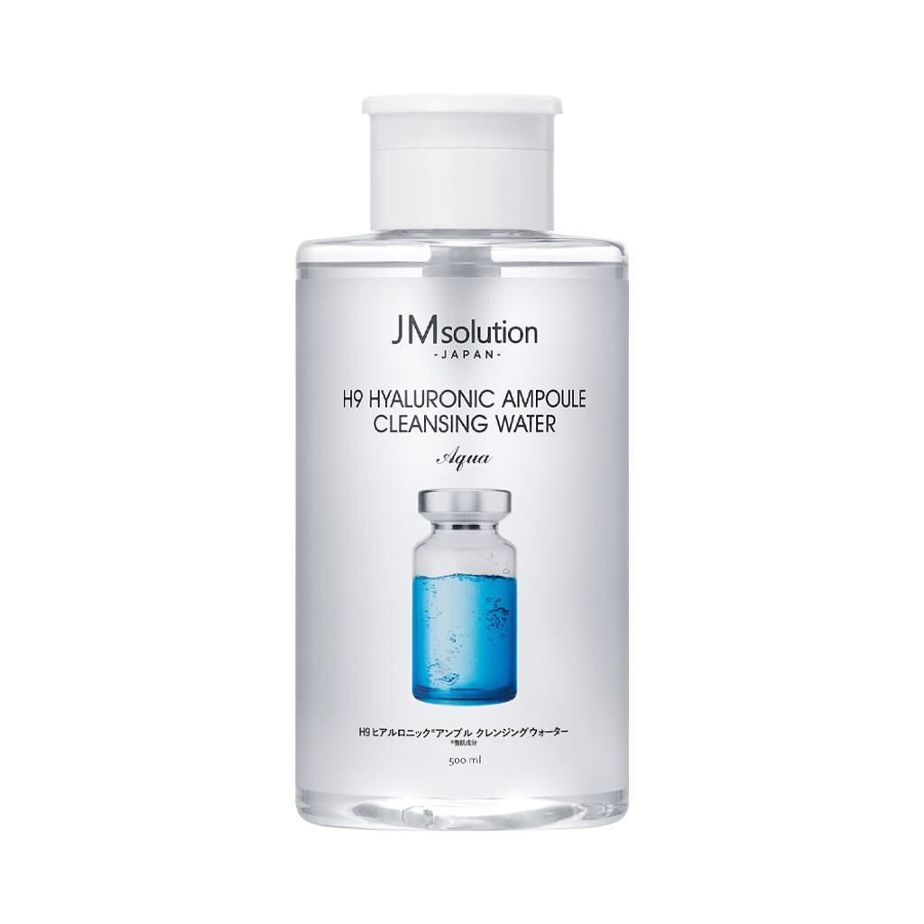 [JM Solution] JM Solution H9 Hyaluronic Ampoule Cleansing Water Aqua 500ml