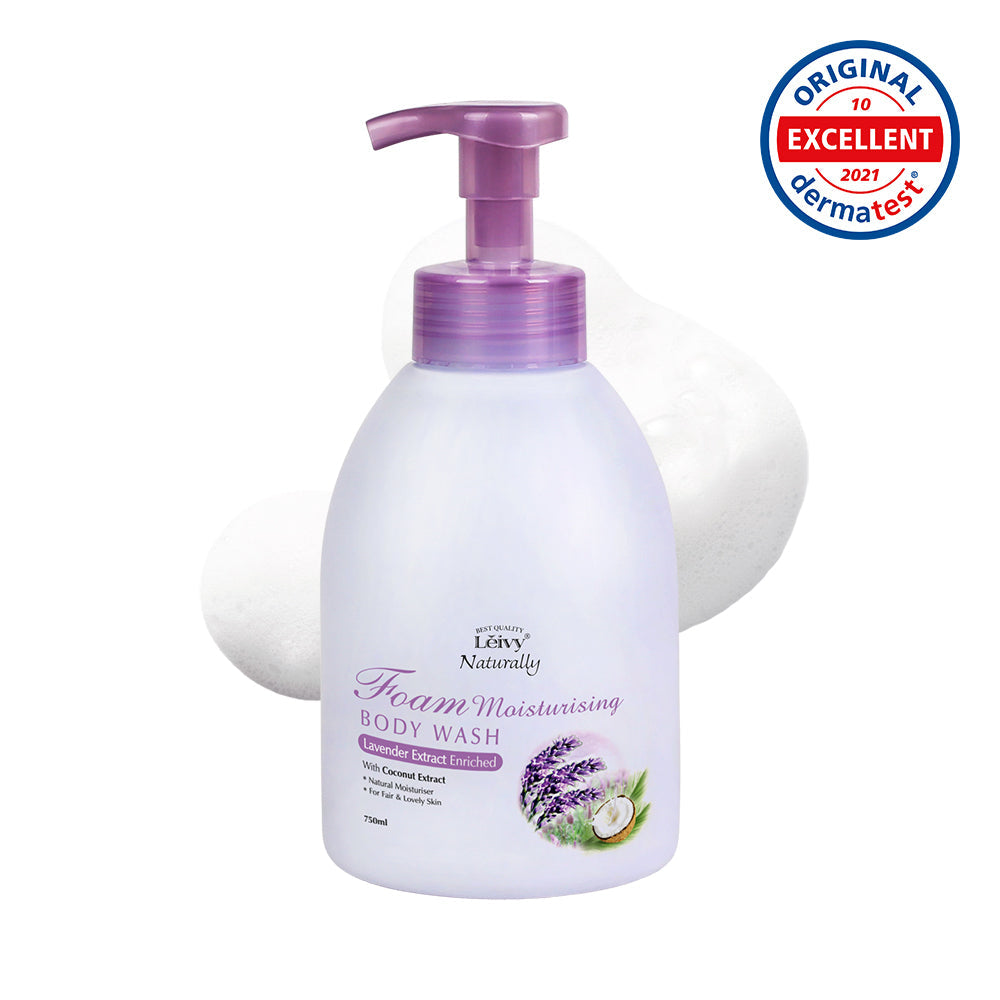 [Leivy] Raybee Perfume Foam Body Wash 750ml 3 types (Goat Milk/Lavender/Royal Jelly)