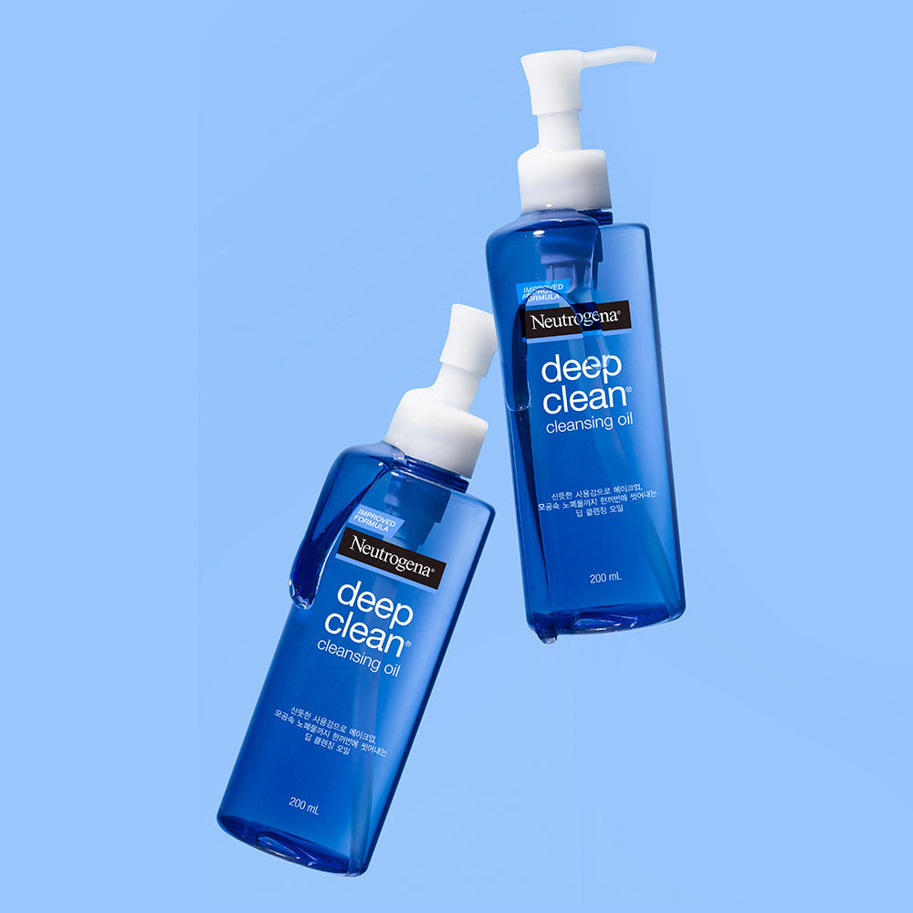 [Neutrogena] Neutrogena Deep Clean Cleansing Oil 2-pack special (200ml+200ml)
