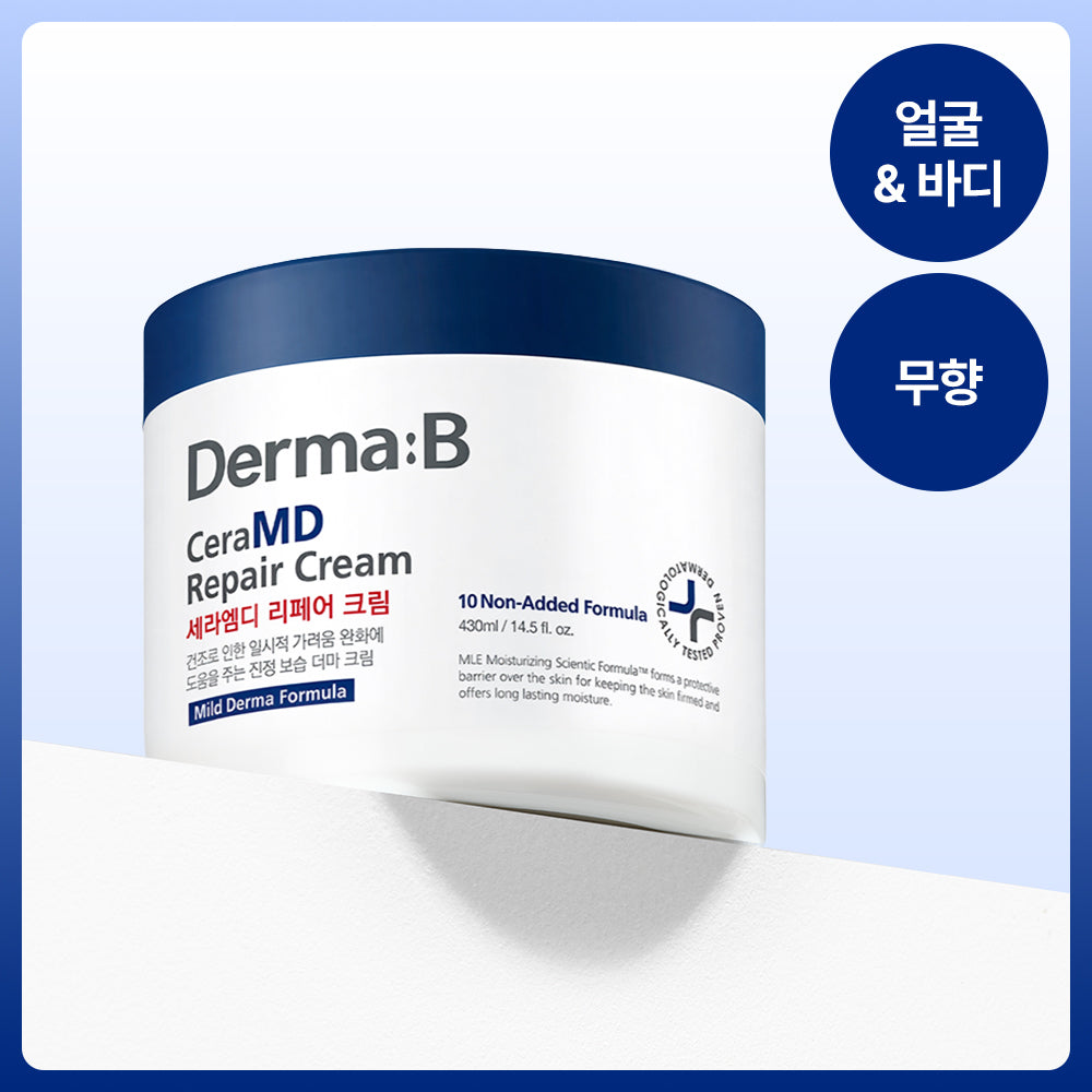 [Derma B] Dermabee CeraMD Repair Cream 430ml
