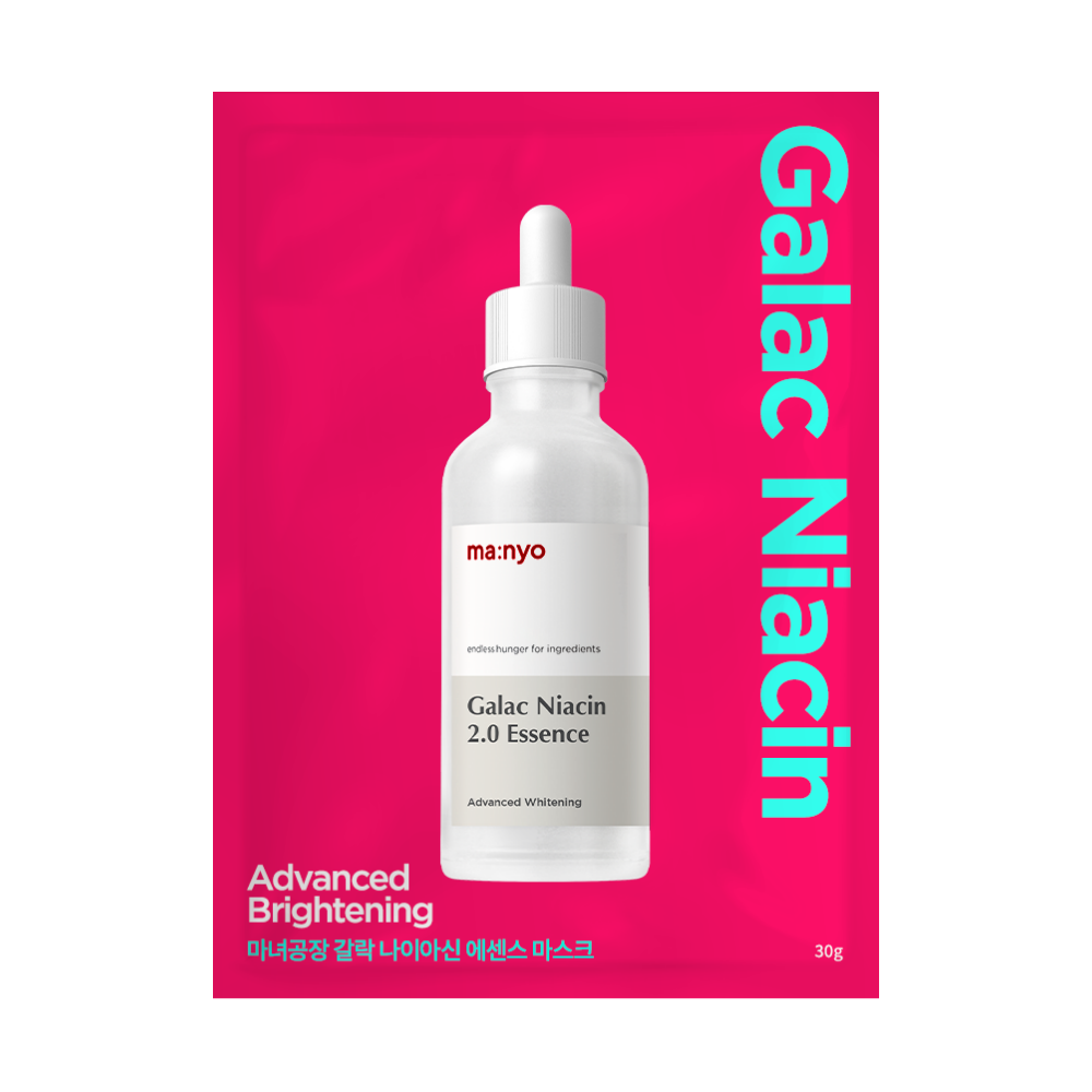 [Manyo] Manyo Factory Galak Niacin Essence Masque lumineux transparent 1 pièce