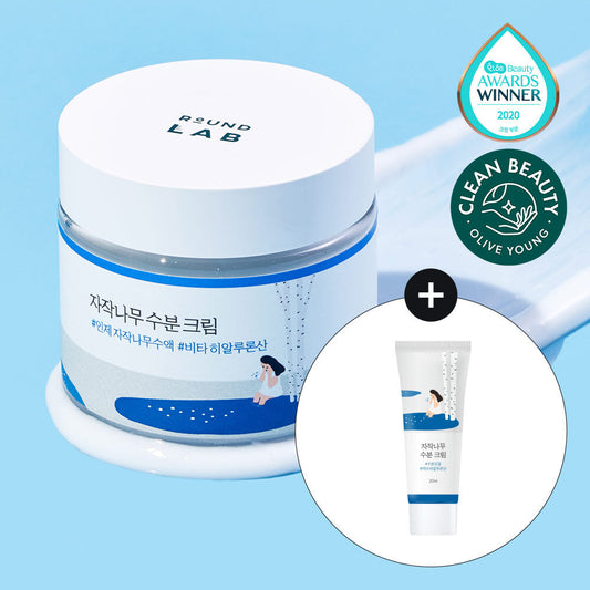 [Round Lab] Round Lab Birch Moisture Cream 80ml Special (+20ml)