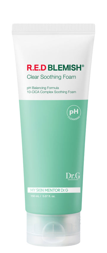 Dr.G Red Blemish Clear Soothing Foam — 3-Step Calming Routine Set