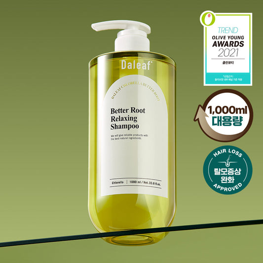 [DALEAF] Dalif Chlorella Better Root Relaxing Shampoo 1000ml