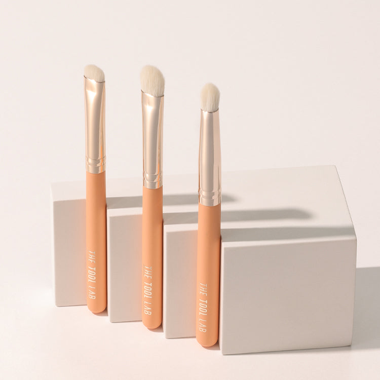 [the tool lab] The Tool Lab 410 Mini Eye Trio Eyeshadow Brush