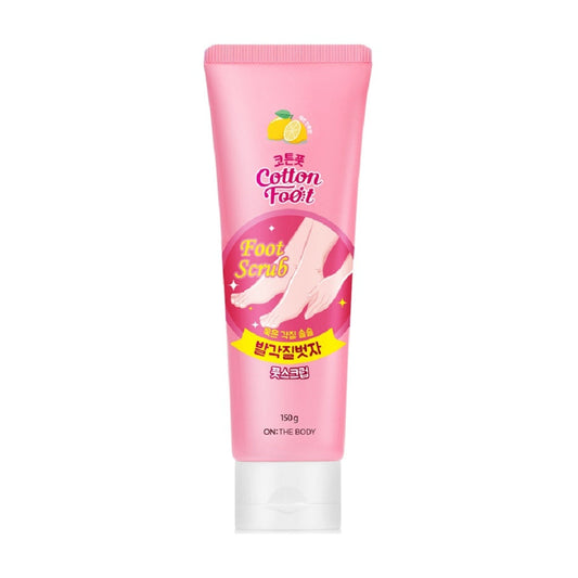 [ON:THE BODY] On the Body Cotton Foot Peel Off Dead Feet Foot Peeling Scrub 150g