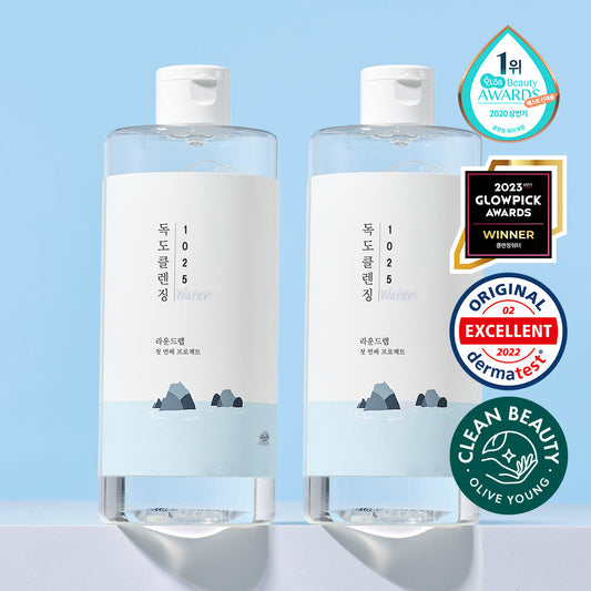 [Round Lab] Round Lab 1025 Dokdo Cleansing Water 1+1 Special (400ml+400ml)