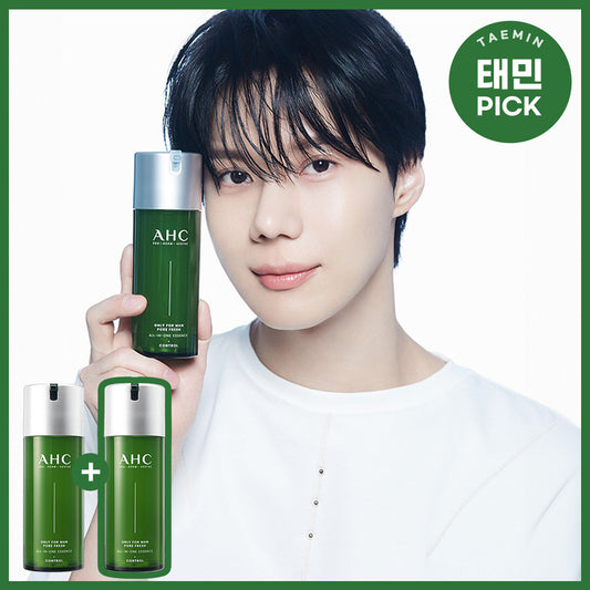 [AHC] AHC Only for Men Pore Fresh All-in-One Essence Double Special (120ml+120ml)