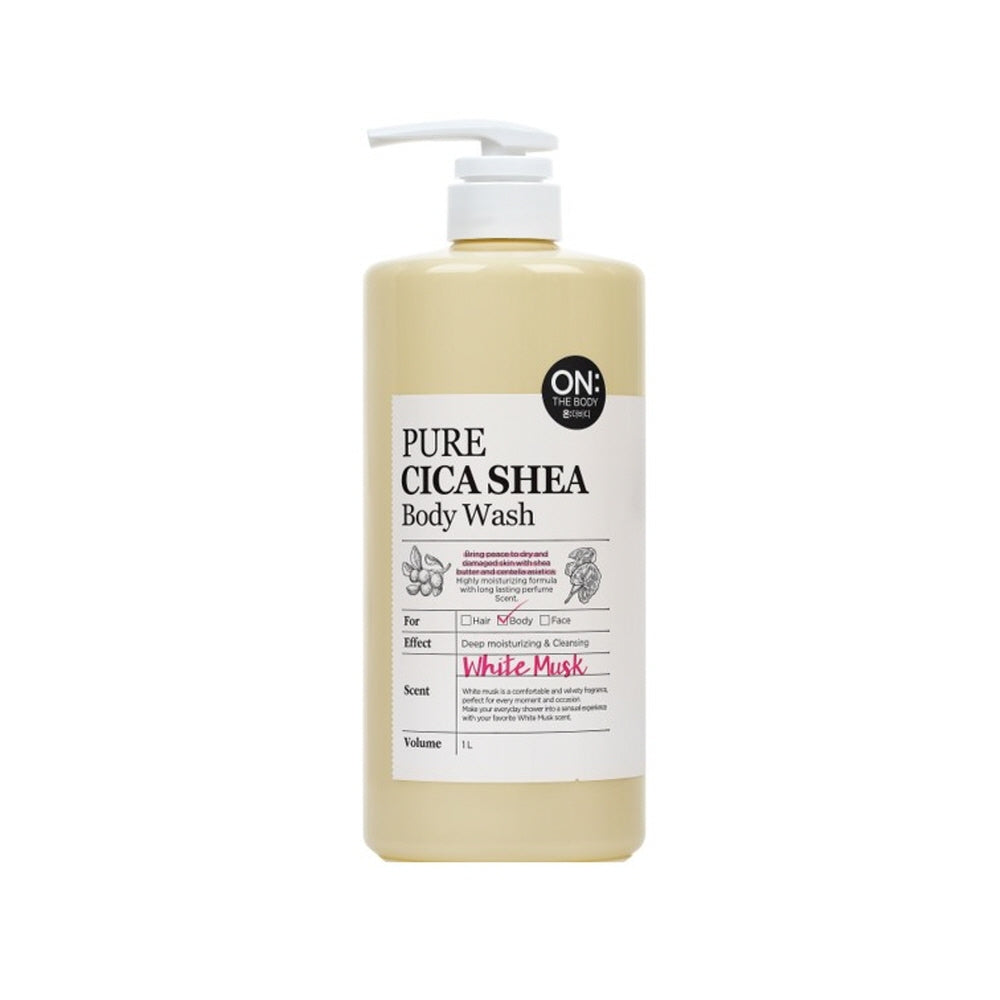 [ON:THE BODY] On the Body Pure Cica Share Body Wash 1000ml 2 types, choose 1