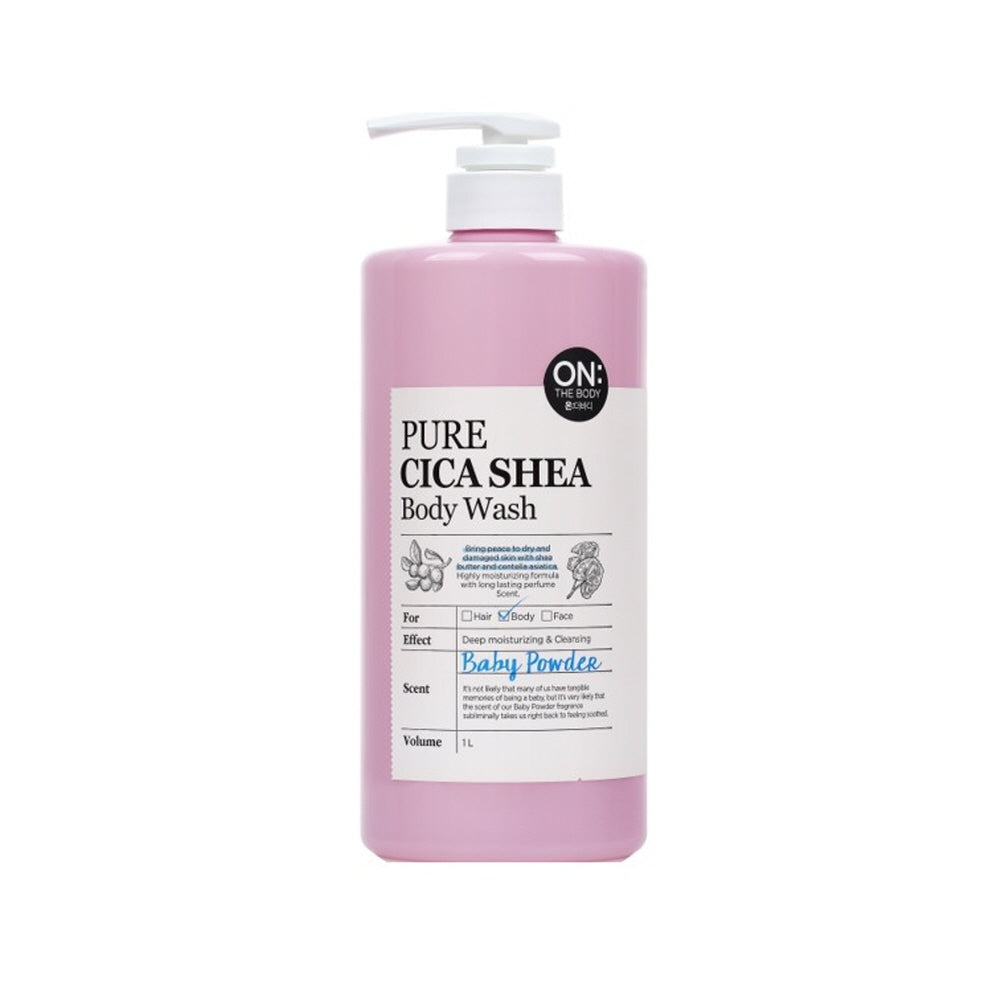 [ON:THE BODY] On the Body Pure Cica Share Body Wash 1000ml 2 types, choose 1