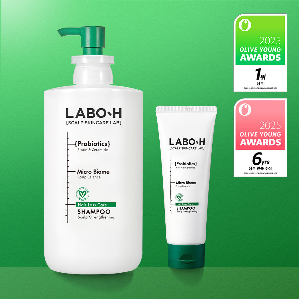[LABO.H] LaboH Scalp Strengthening Shampoo 750ML+125ML