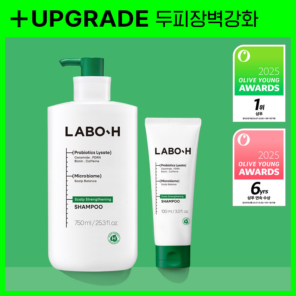[LABO.H] LaboH Scalp Strengthening Shampoo 750ML+125ML