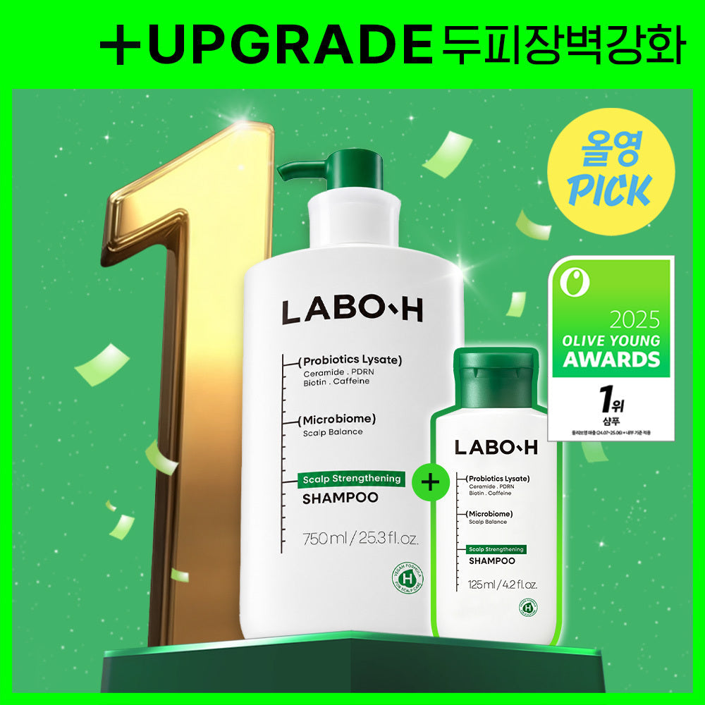 [LABO.H] LaboH Scalp Strengthening Shampoo 750ML+125ML
