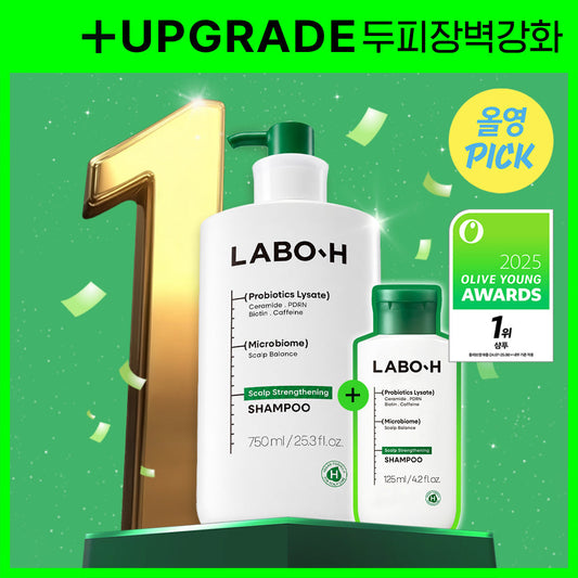 [LABO.H] LaboH Scalp Strengthening Shampoo 750ML+125ML