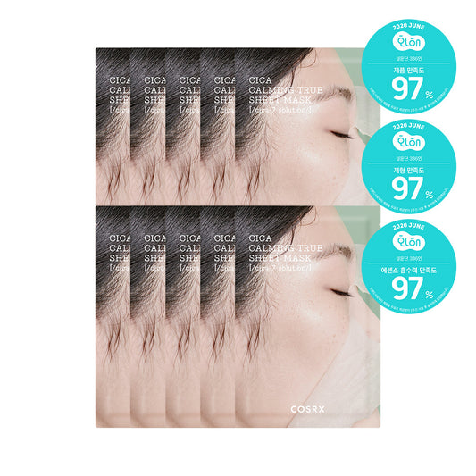 [COSRX] COSRX Pure Fit Cica Calming True Sheet Mask 10 sheets