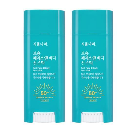 [Shingmulnara] Plant Nara Face & Body Soft Sun Stick 30g (single item/1+1 plan)