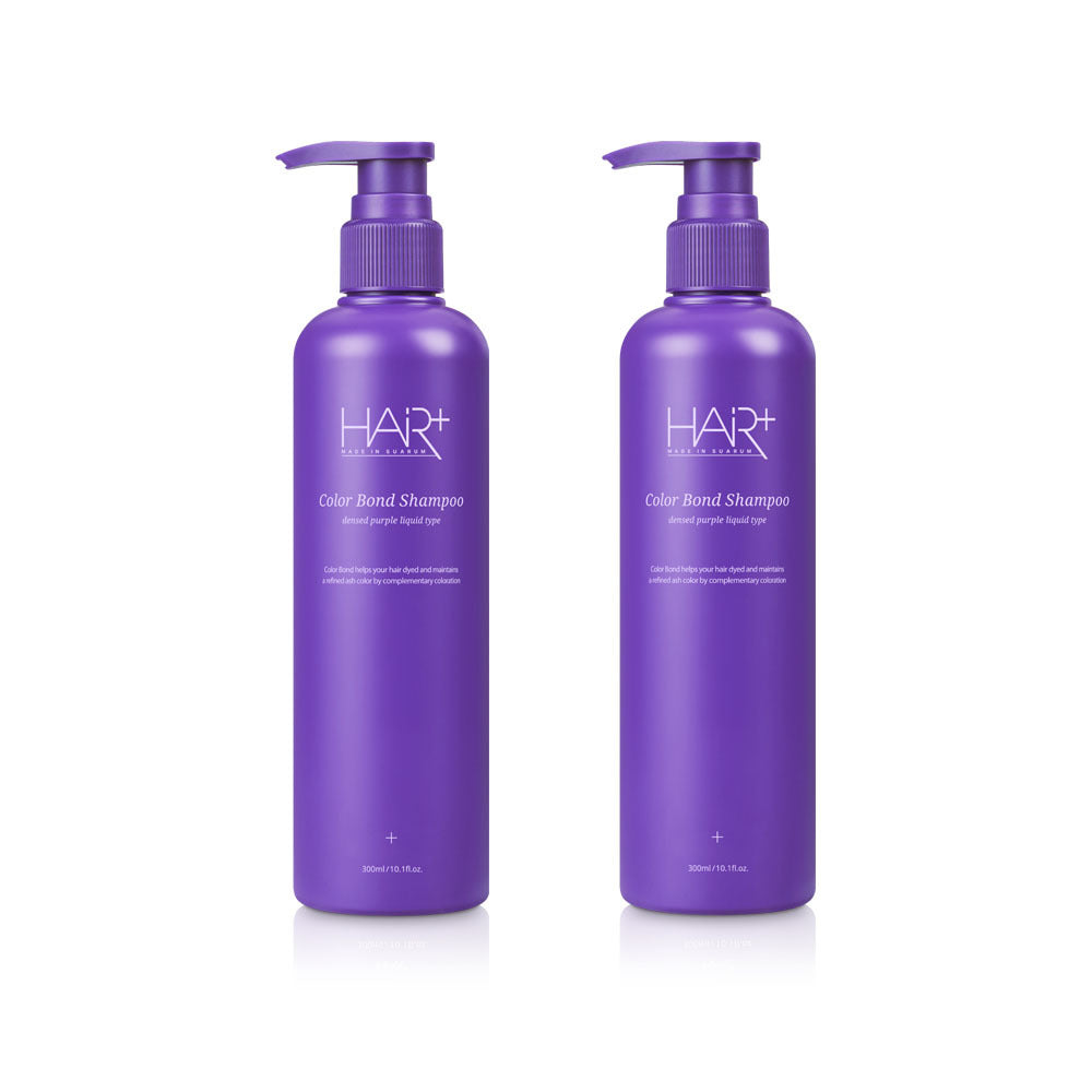 [HAIR+] Hair Plus Color Bond Complementary Color Shampoo 300ml 2 packs