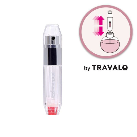 [TRAVALO] Travalo perfume bottle perfume pot crystal silver