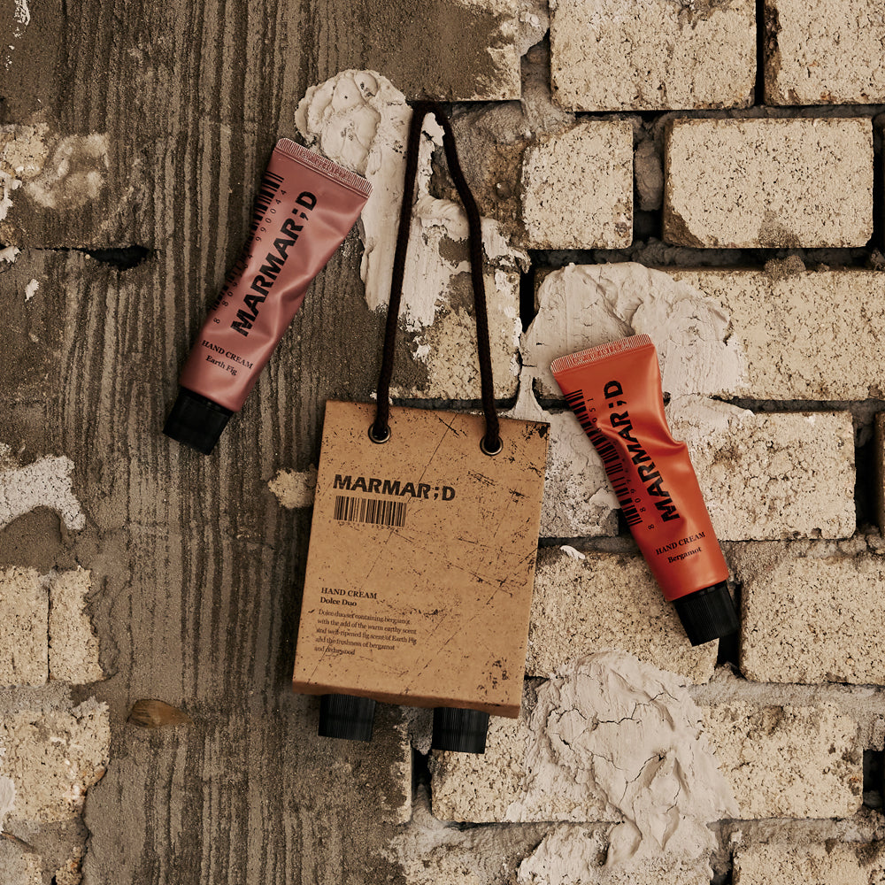 [MARMAR;D] Marmardi Hand Cream Dolce Earth Pig 50ml + Bergamot 50ml