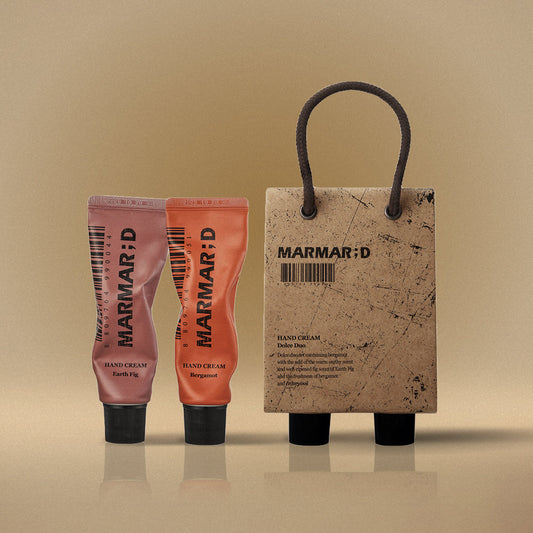 [MARMAR;D] Marmardi Hand Cream Dolce Earth Pig 50ml + Bergamot 50ml