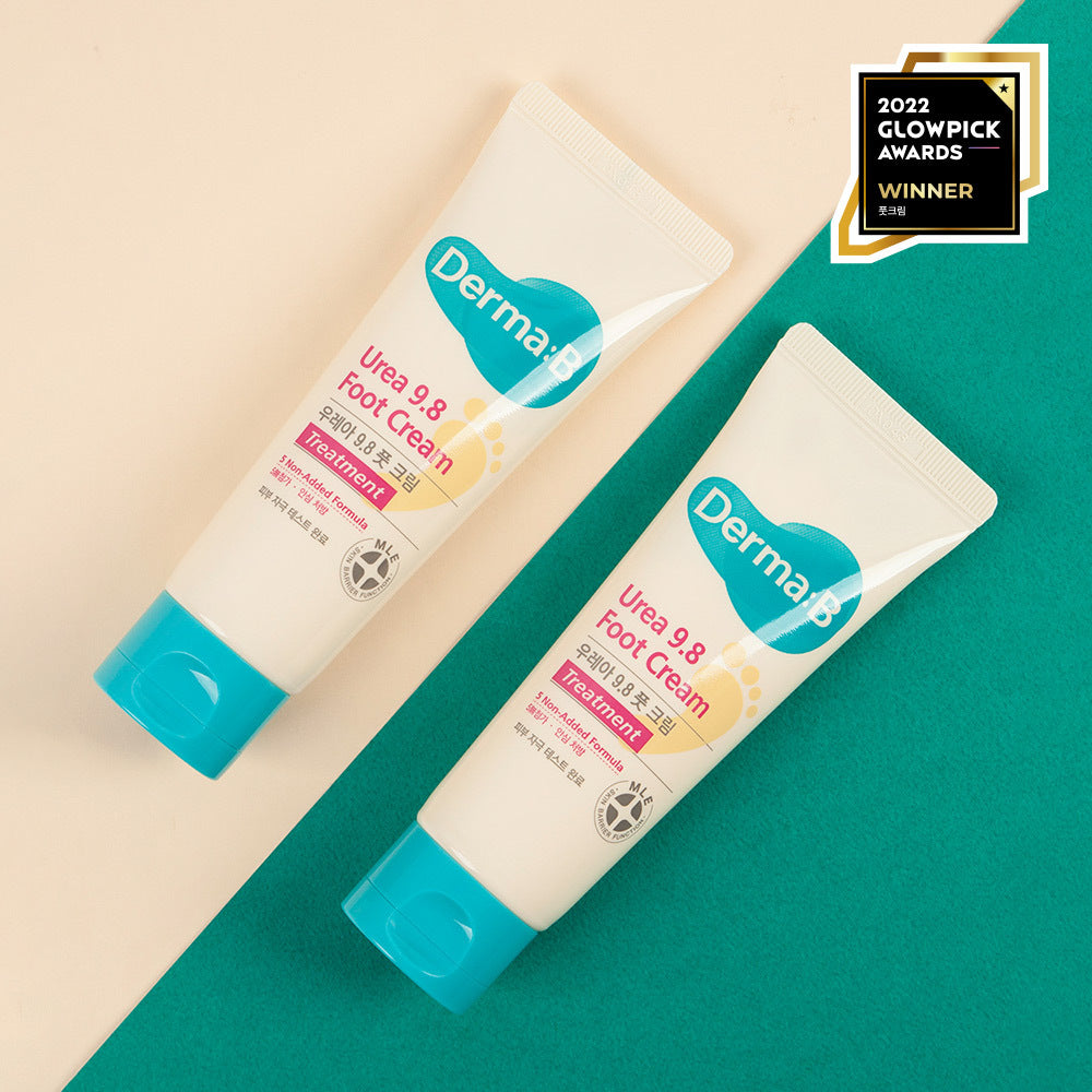 [Derma B] Dermaby Urea 9.8 Foot Cream Double Special (80ml+80ml)
