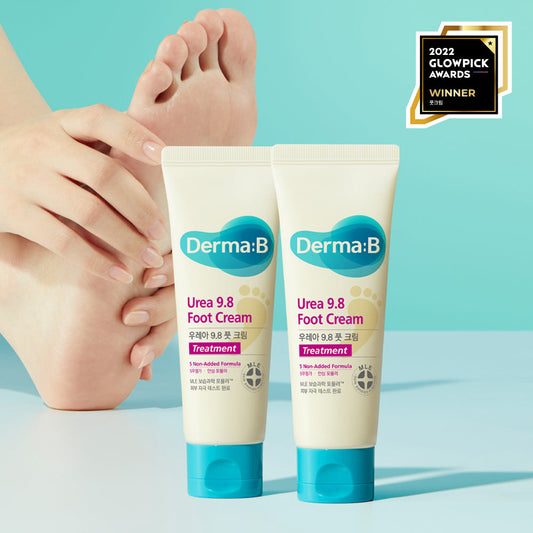[Derma B] Dermaby Urea 9.8 Foot Cream Double Special (80ml+80ml)