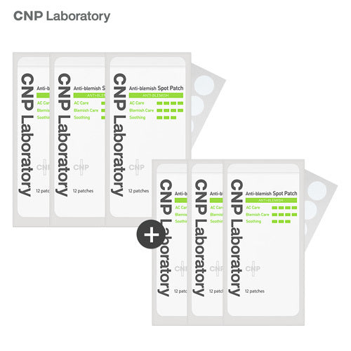 [CNP] CNP Anti-Blemish Spot Patch 12 Stück 3+3 Plan (insgesamt 72 Stück)