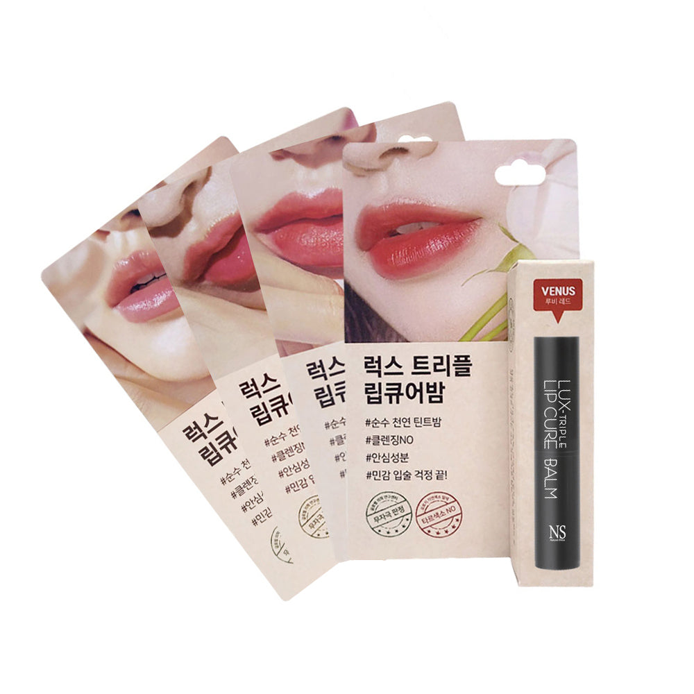 [Natural Shine] Natural Shine Luxe Triple Lip Cure Balm 5g 4 types