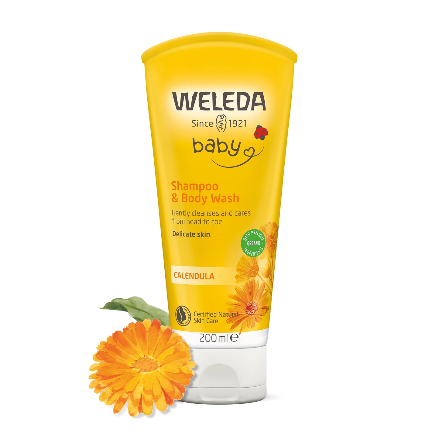 [Weleda] Weleda Calendula Baby Shampoo & Body Wash 200ml