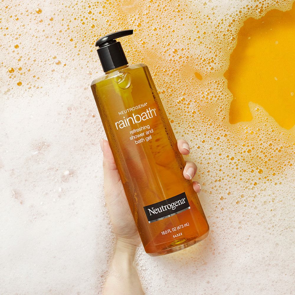[Neutrogena] Neutrogena Rain Bath Original Amber Body Wash 473mL