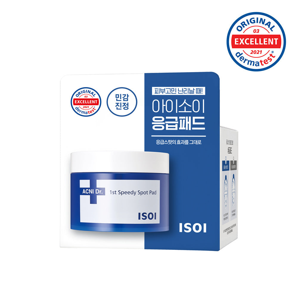 [isoi] ISOI Acni Doctor 1st Emergency Calming Pad 60 sheets