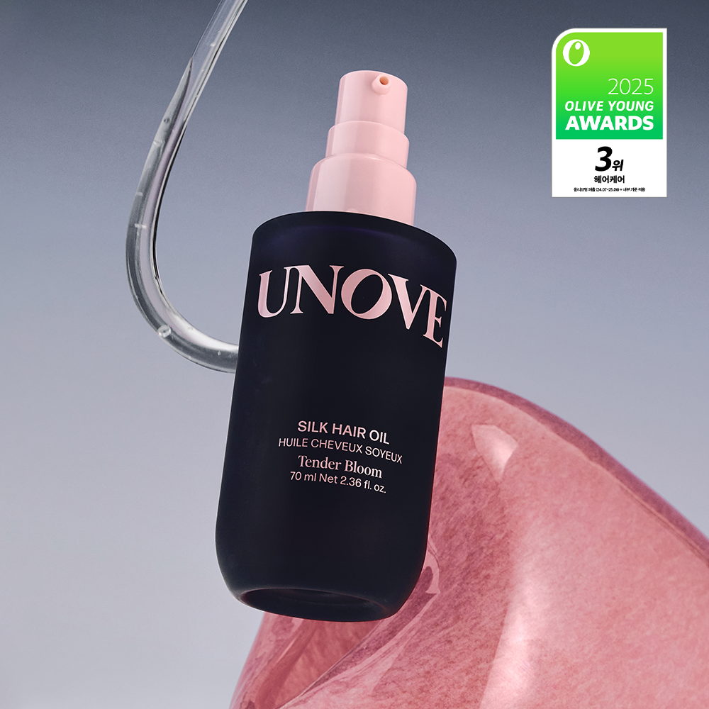 [UNOVE] Anob Silk Hair Oil Essence 70ml (Tender Bloom/Warm Petal)