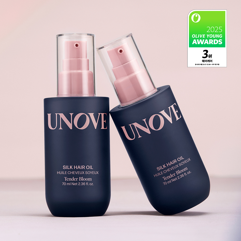 [UNOVE] Anob Silk Hair Oil Essence 70ml (Tender Bloom/Warm Petal)