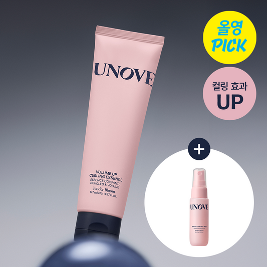 [UNOVE] Anob Volume Up Curling Essence 147ml Special/Single Item (Moisture Curl Cream) (+Water Essence Mist 30ml)