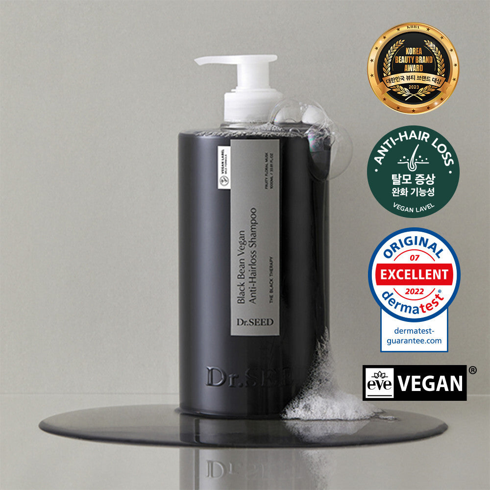 [DR.SEED] Dr. Seed Black Bean Anti-Volume & scalp care Shampoo 1000ml