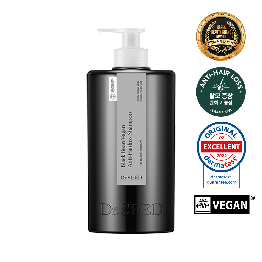 [DR.SEED] Dr. Seed Black Bean Anti-Volume & scalp care Shampoo 1000ml