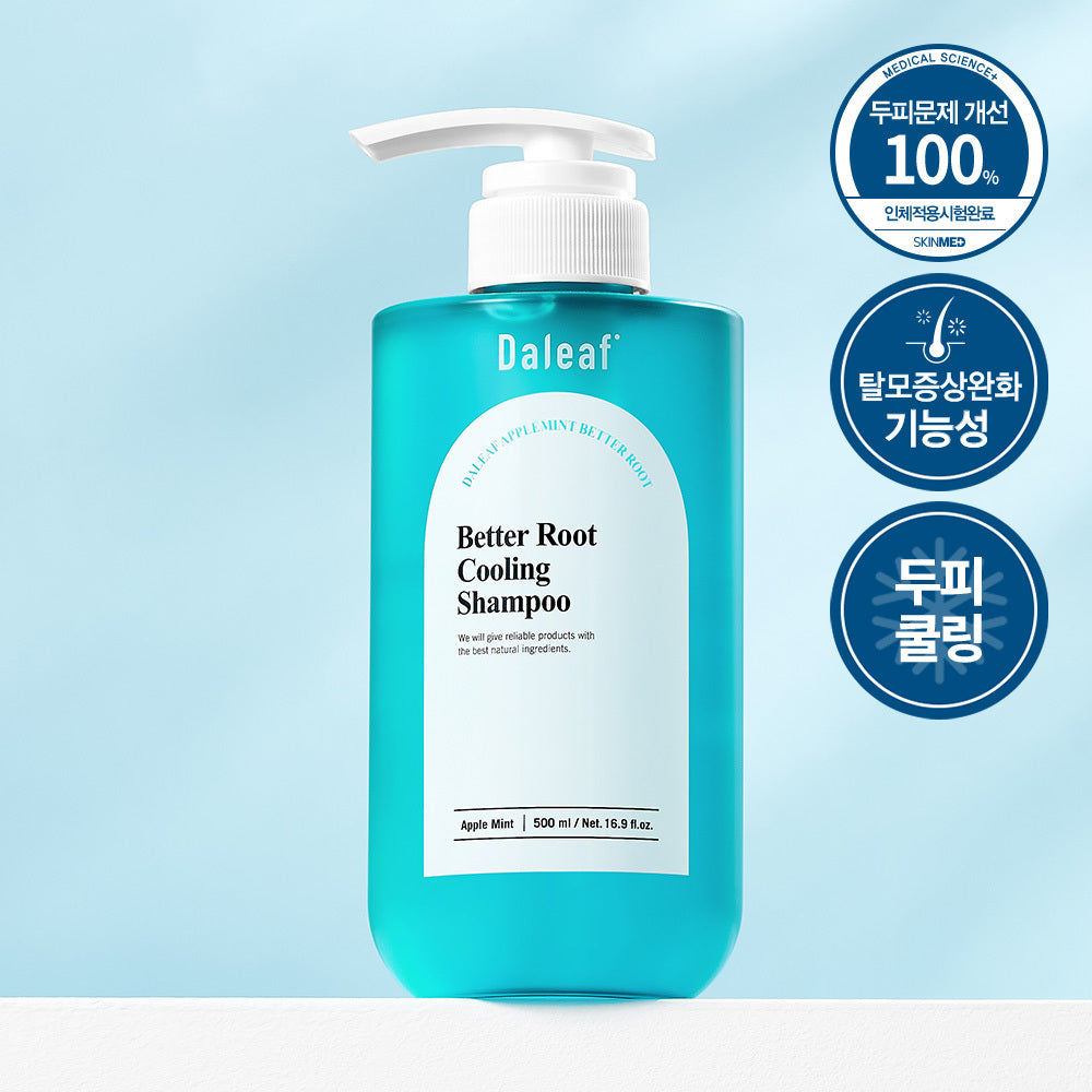 [DALEAF] Dalif Apple Mint Cooling Shampoo 500ml