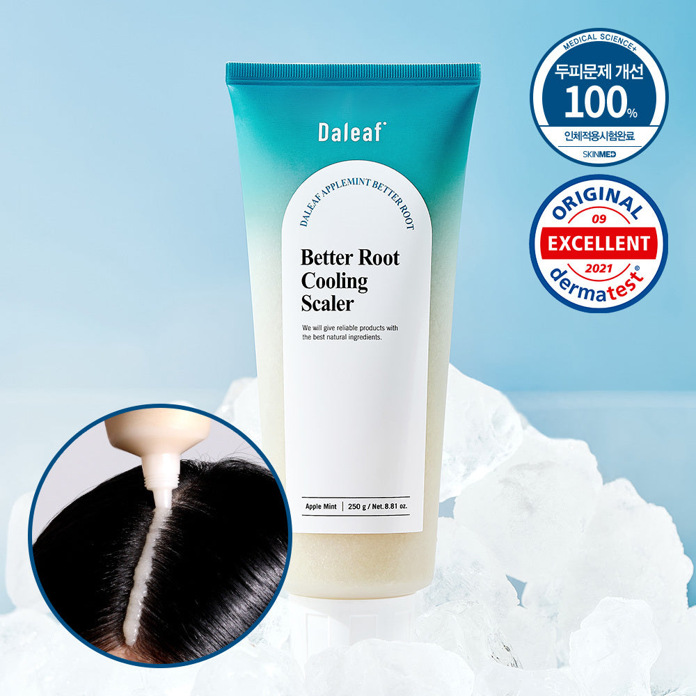 [DALEAF] Dalif Apple Mint Cooling Scaler 250g (Alleviates hair loss symptoms/absorbs scalp waste)