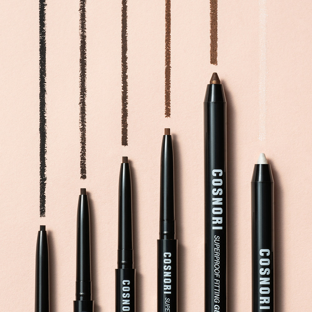 [COSNORI] COSNORI Super Proof Fitting Vegan Gel Eyeliner Pencil 9 Colors (Single Item/Project)