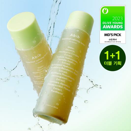 [abib] Aviv Houttuynia cordata Calming Toner Skin Booster Double