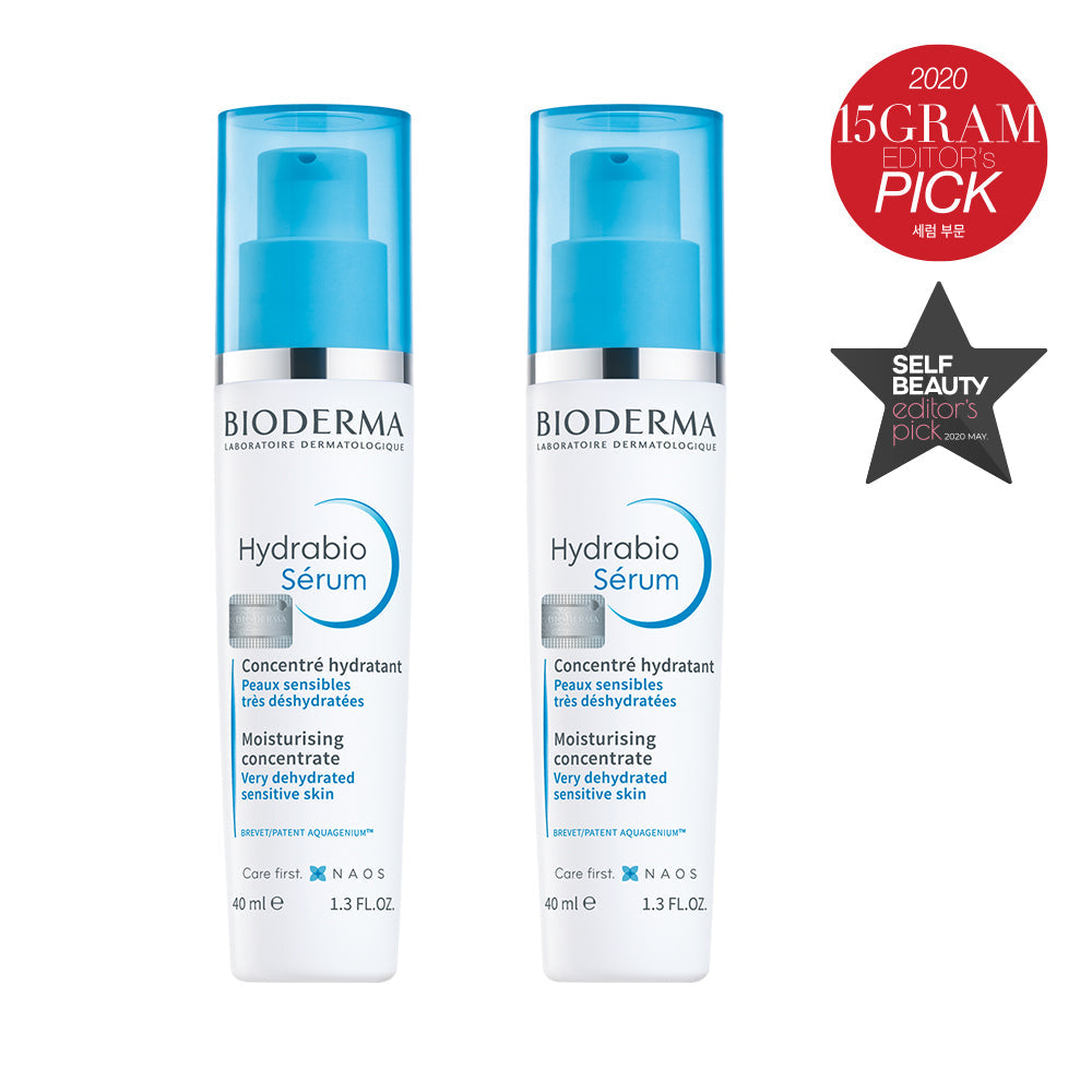 [BIODERMA] Bioderma Hydrabio Serum Double Plan (40ml+40ml)