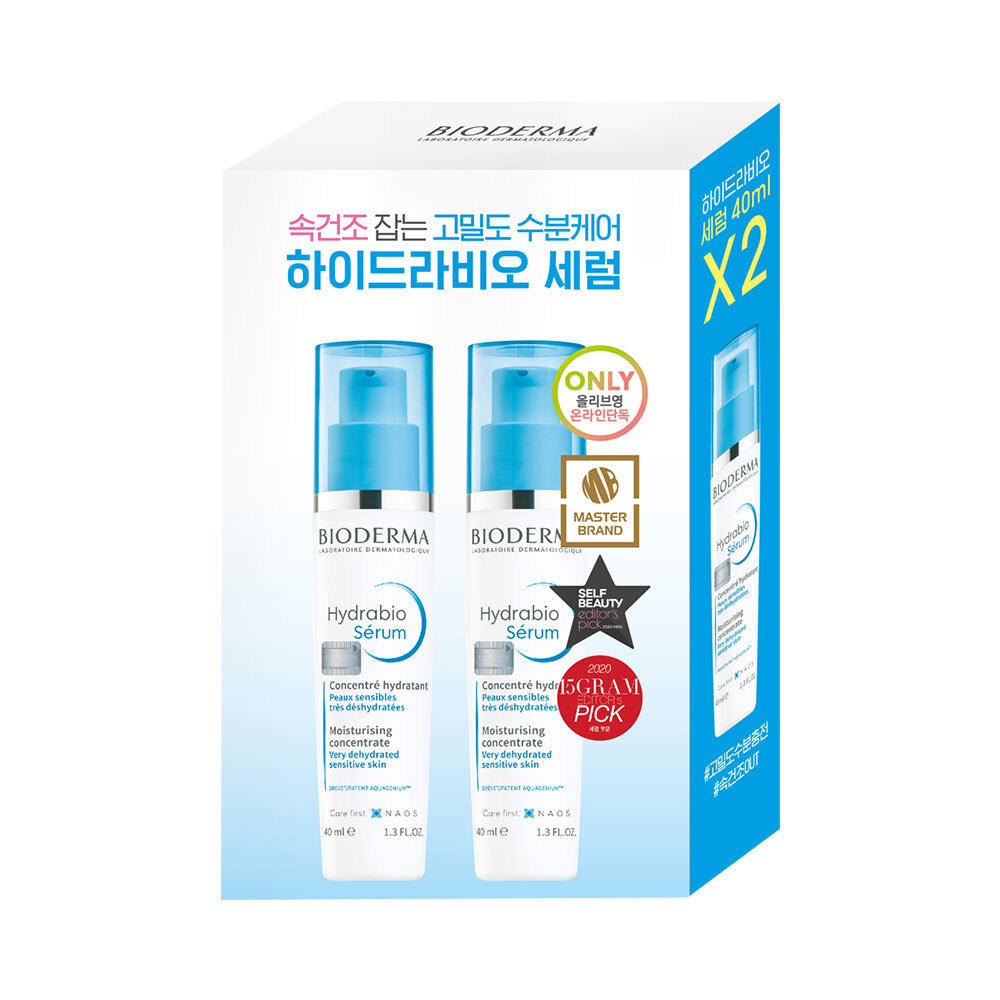 [BIODERMA] Bioderma Hydrabio Serum Double Plan (40ml+40ml)