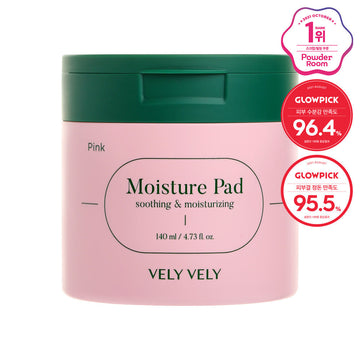 [VELY VELY] 60 Vely Vely Feuchtigkeitspads Rose
