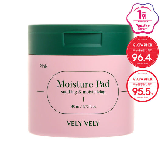 [VELY VELY] 60 Velvely Pink Moisture Pads