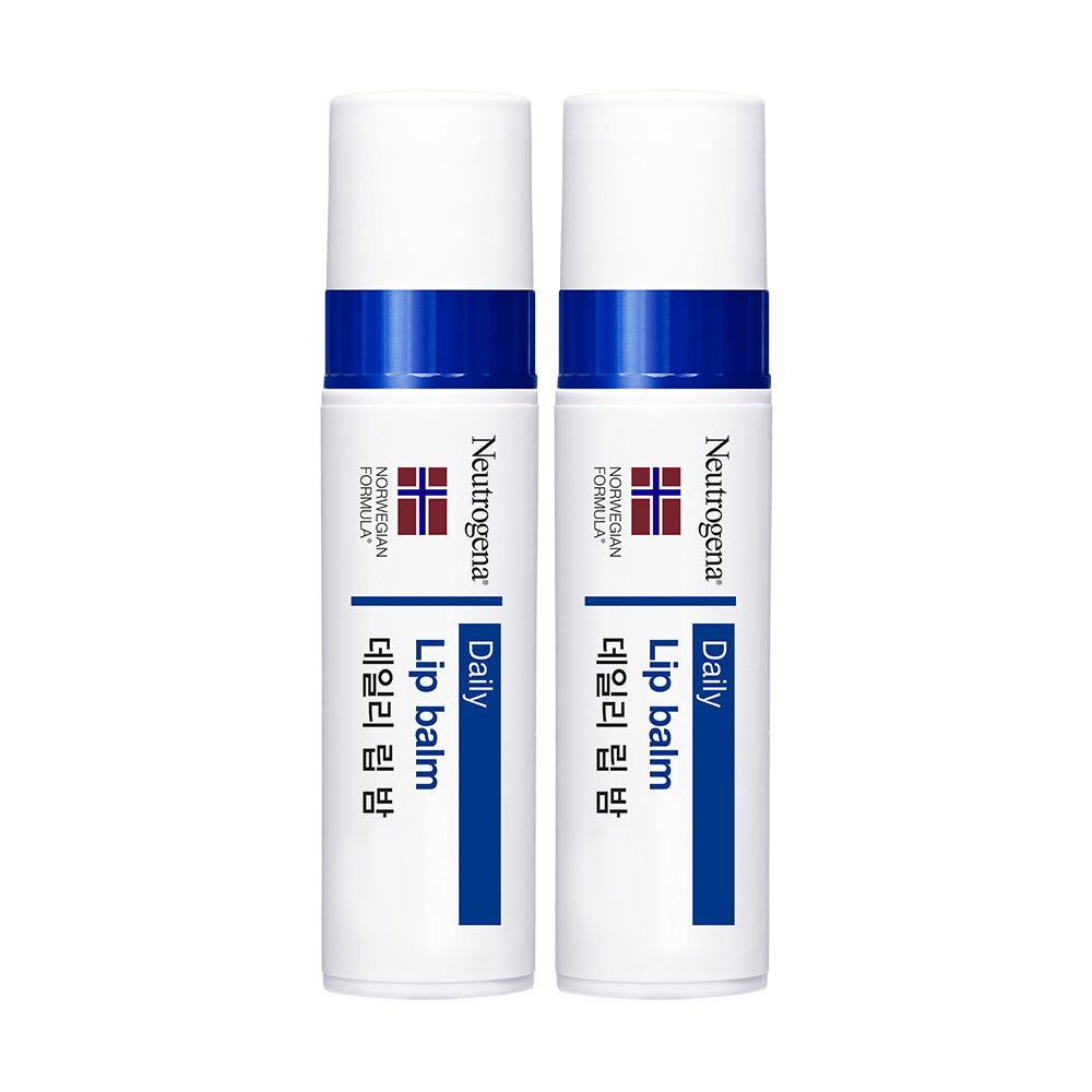 [Neutrogena] Neutrogena Daily Lip Balm Double Plan 4g+4g
