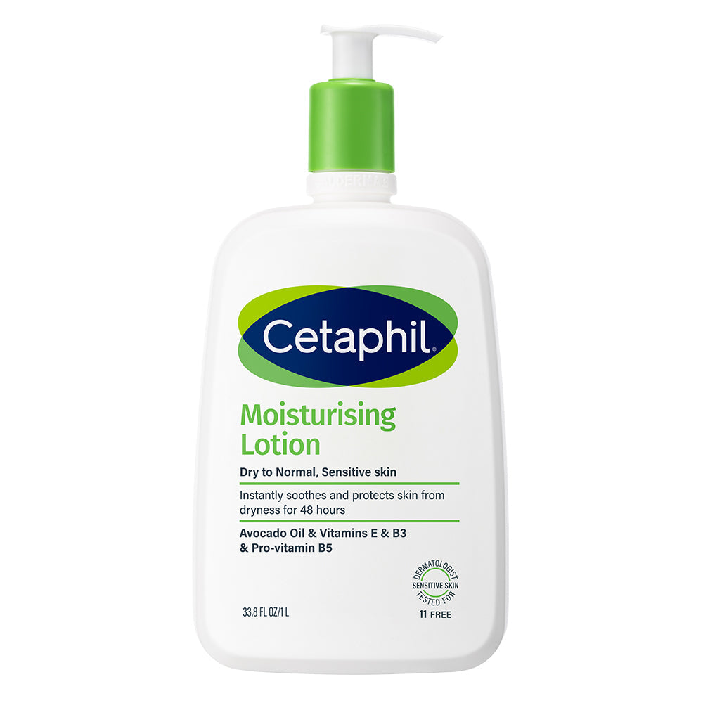 [Cetaphil] Cetaphil Moisturizing Lotion 1L (+ MagSafe Card Wallet)