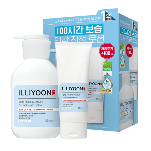 [ILLIYOON] Illiyoon Ceramide Ato Lotion 334ML+100ML (plan/single item)