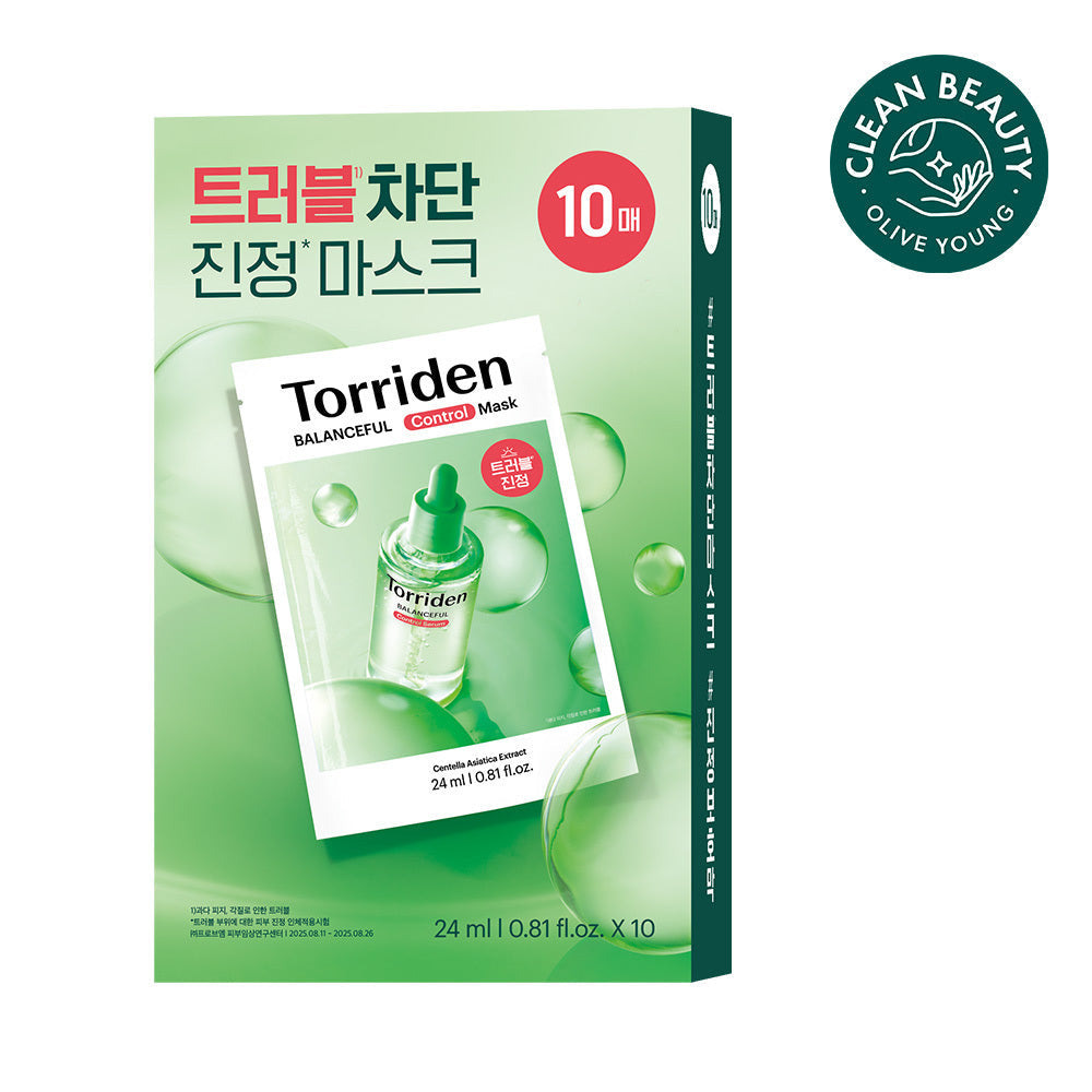 [Torriden] Toriden sheet mask 10 sheets, 4 types (hydrating/soothing/brightening/pores)